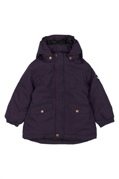 Mikk-Line winter jacket (Med lys!) - Purple Nightshade